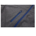Reißverschluss vorne Softshell Mantel mit Jersey-Material